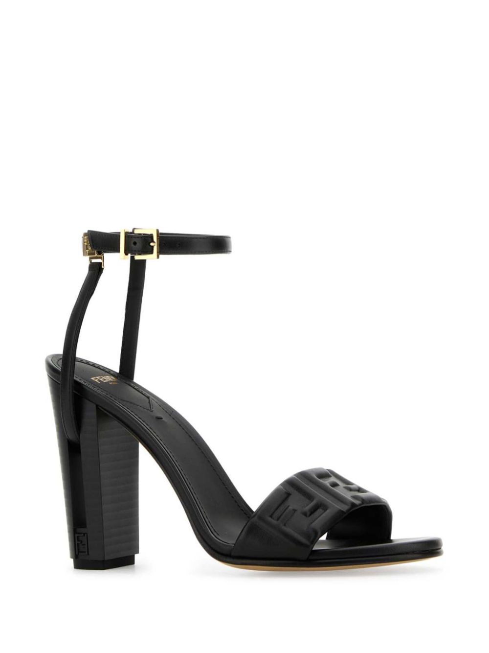 FENDI 95mm Delfina leather sandals - Image 2