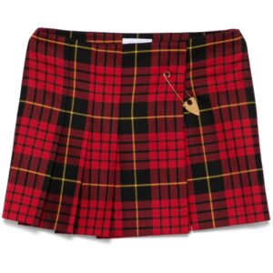 Alexander McQueen  tartan-check mini skirt