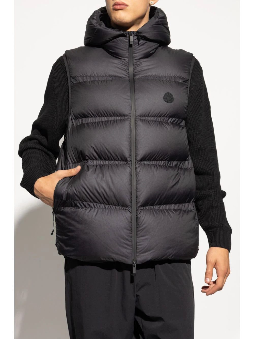 Moncler hooded gilet - Image 3