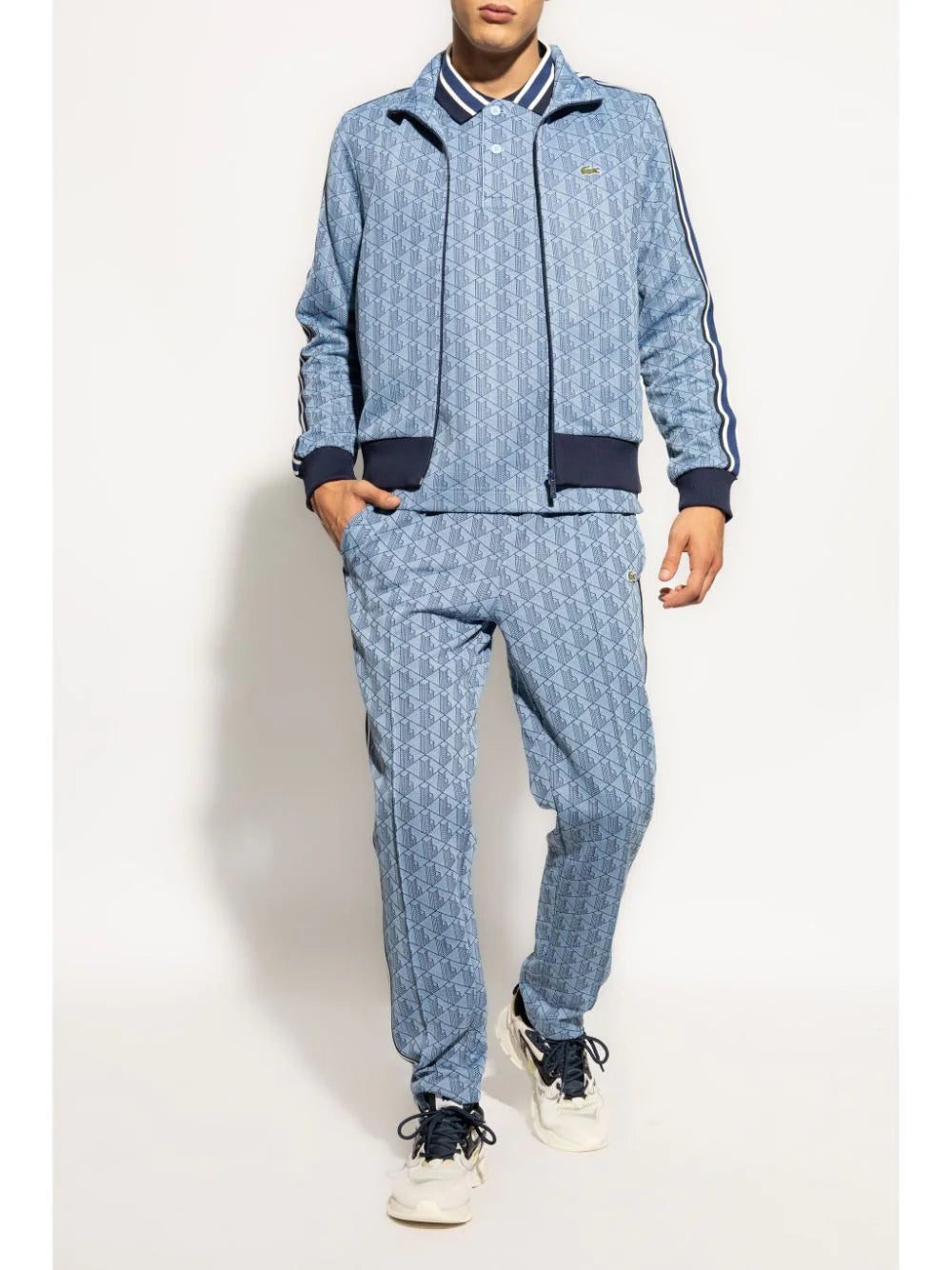 Lacoste monogram-pattern jacket - Image 2