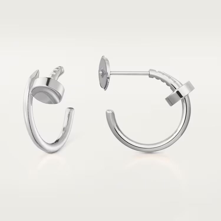 Cartier Juste un Clou hoop earrings, small model - Image 2