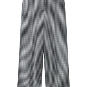 Stella McCartney checked straight-leg trousers