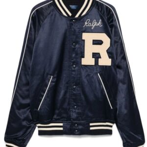 Polo Ralph Lauren  logo-patch bomber jacket