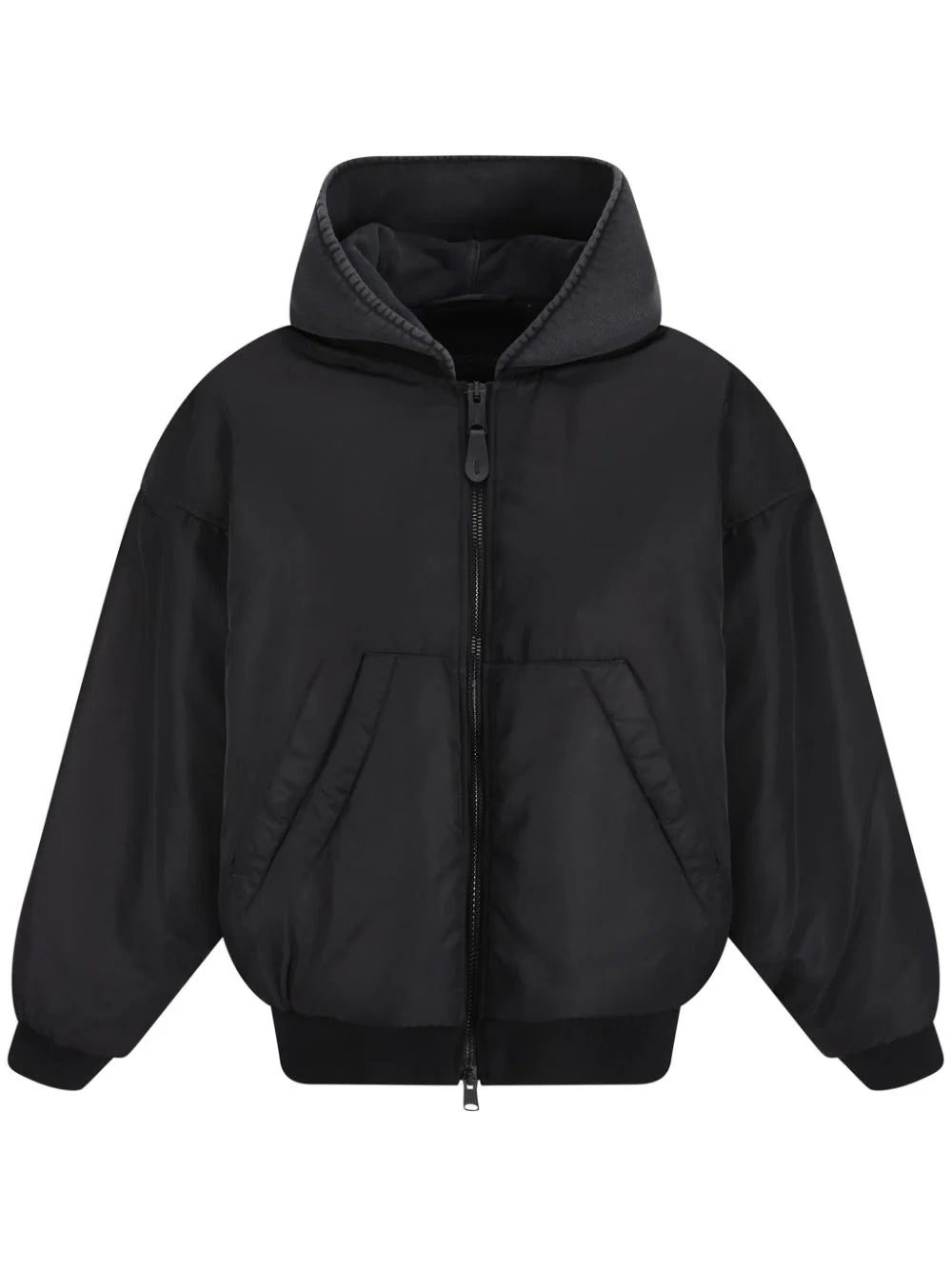 Balenciaga hooded bomber jacket