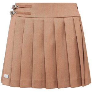 Philipp Plein plissé mini skirt