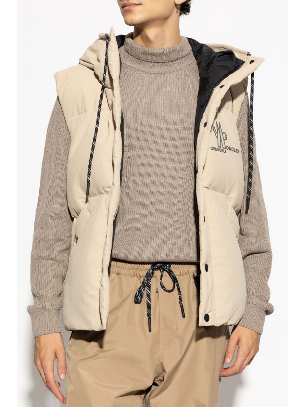 Moncler Grenoble logo-print padded jacket - Image 3