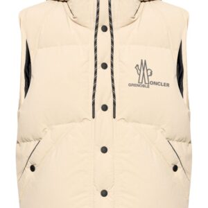 Moncler Grenoble logo-print padded jacket