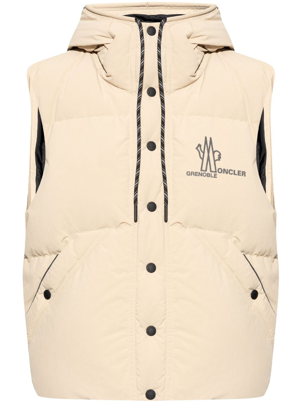 Moncler Grenoble logo-print padded jacket