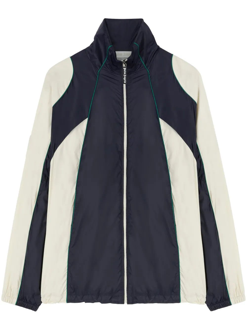 Palm Angels curved logo windbreaker jacket