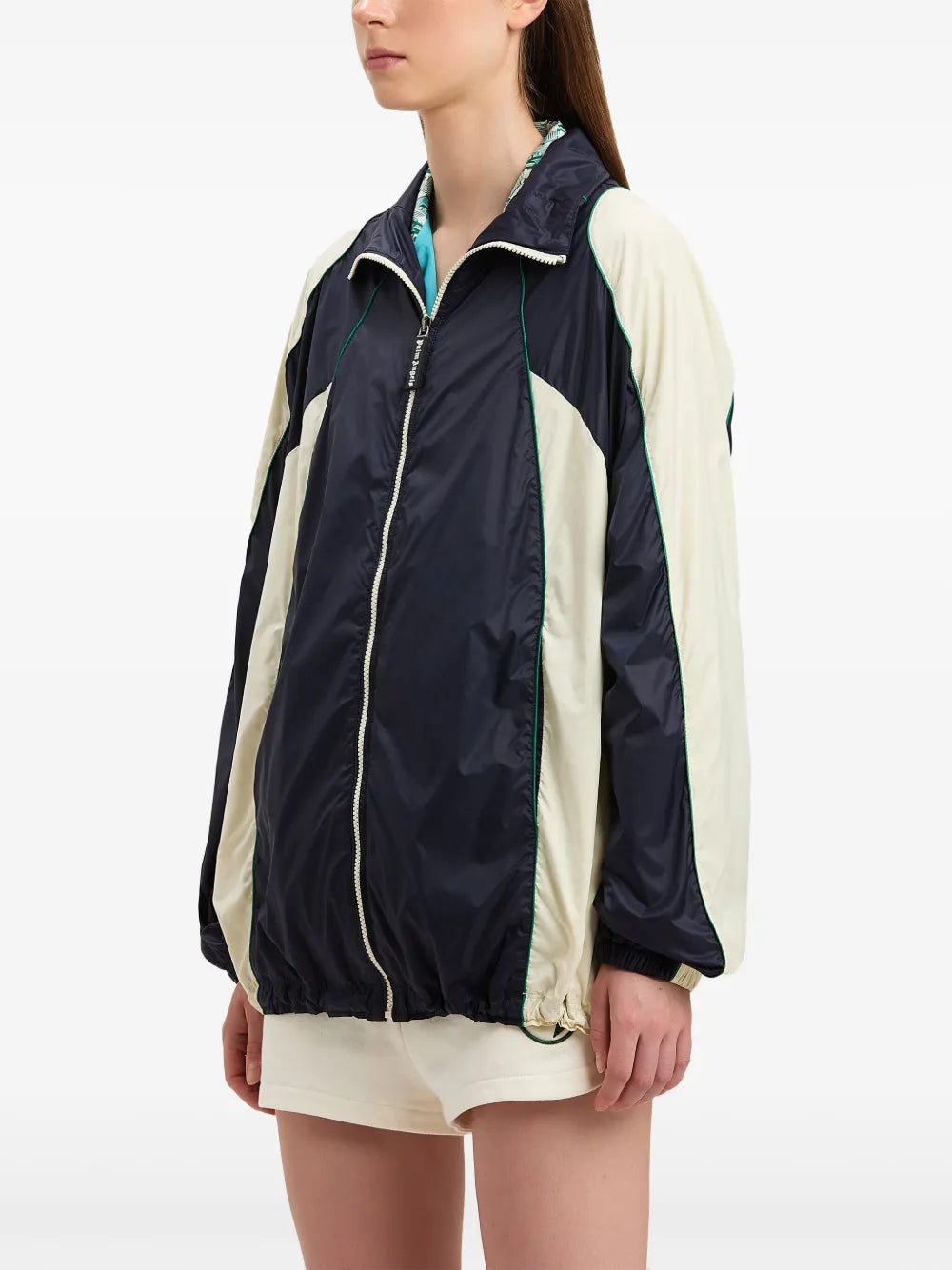 Palm Angels curved logo windbreaker jacket - Image 4
