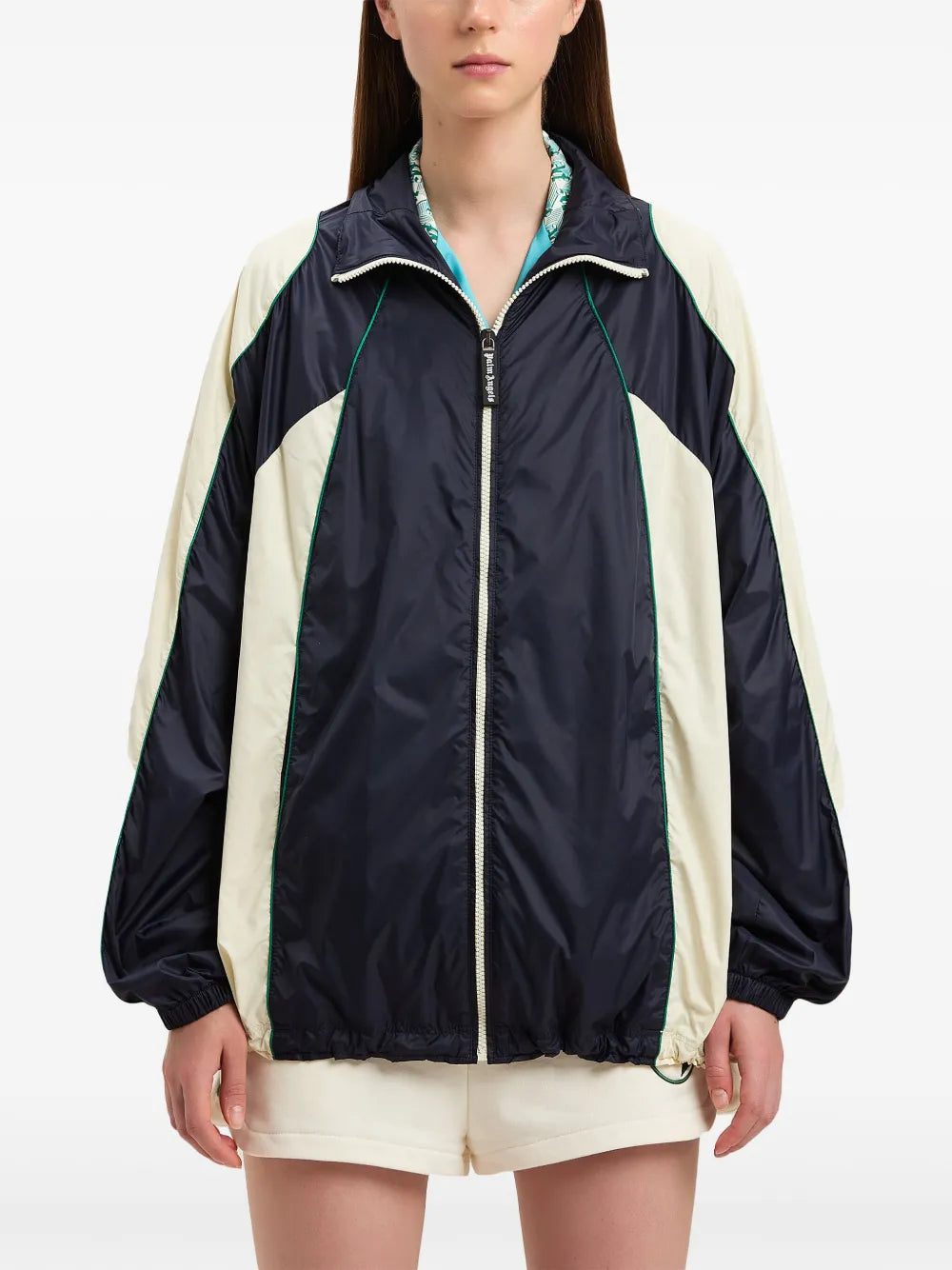 Palm Angels curved logo windbreaker jacket - Image 3