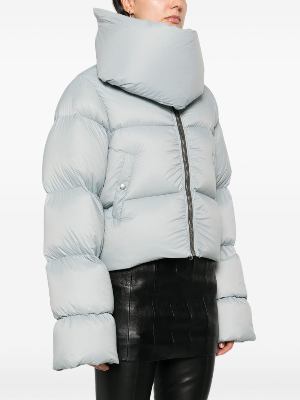 Rick Owens funnel-neck puffer jacket - Image 3