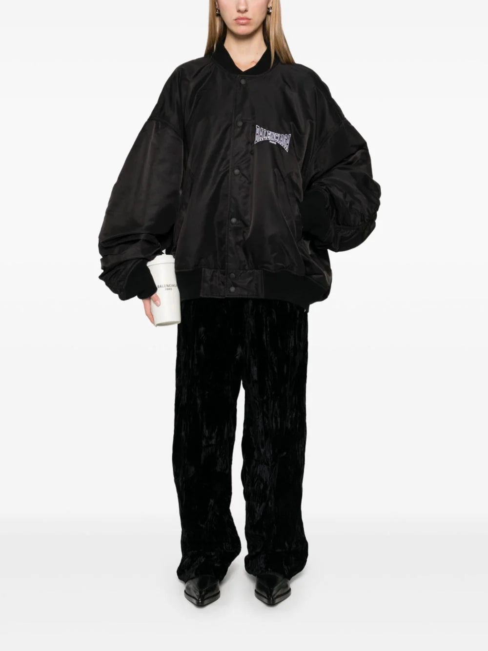 Balenciaga embroidered bomber jacket - Image 2