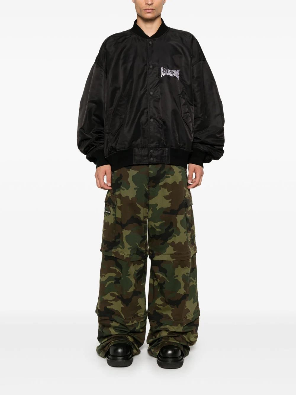 Balenciaga embroidered bomber jacket - Image 3