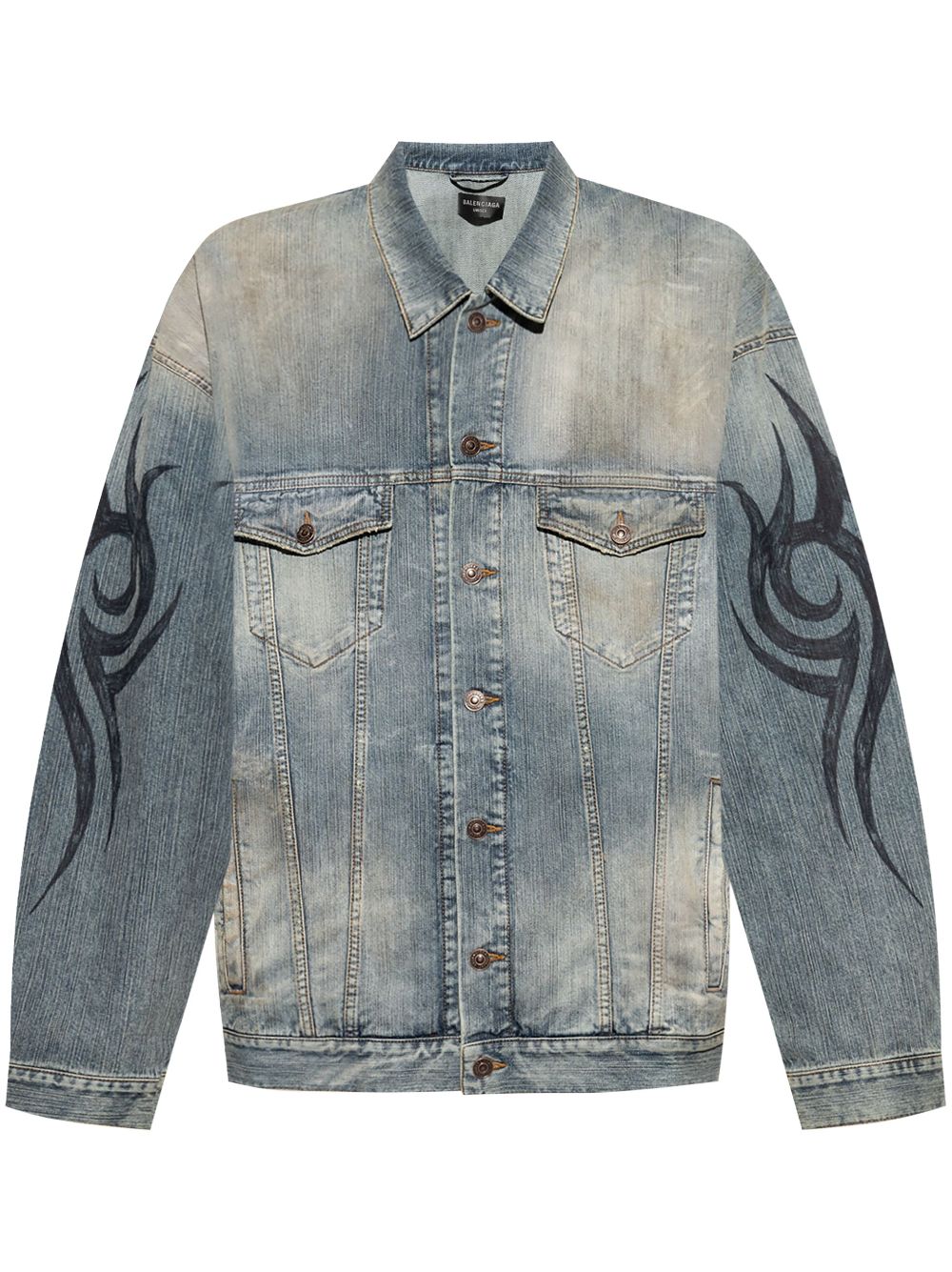Balenciaga Y2K denim jacket