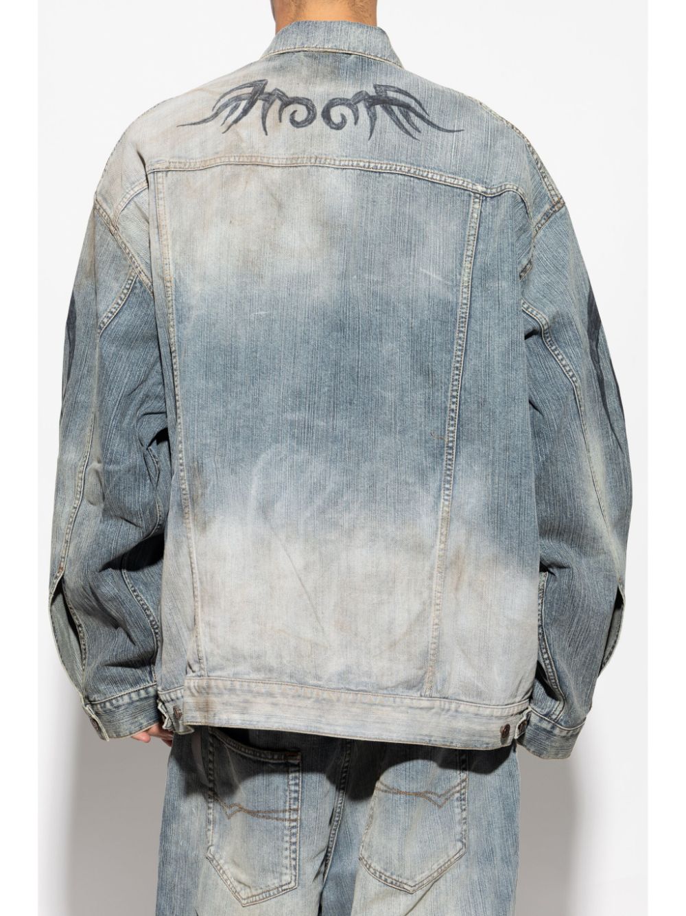 Balenciaga Y2K denim jacket - Image 4