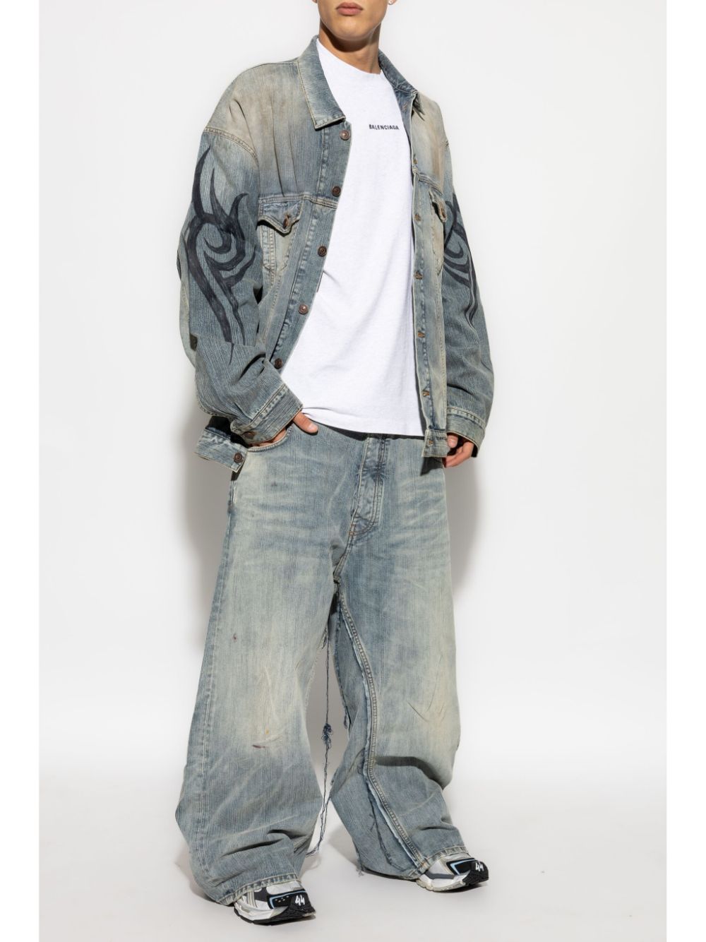 Balenciaga Y2K denim jacket - Image 2