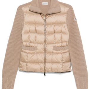 Moncler padded zip-up cardigan