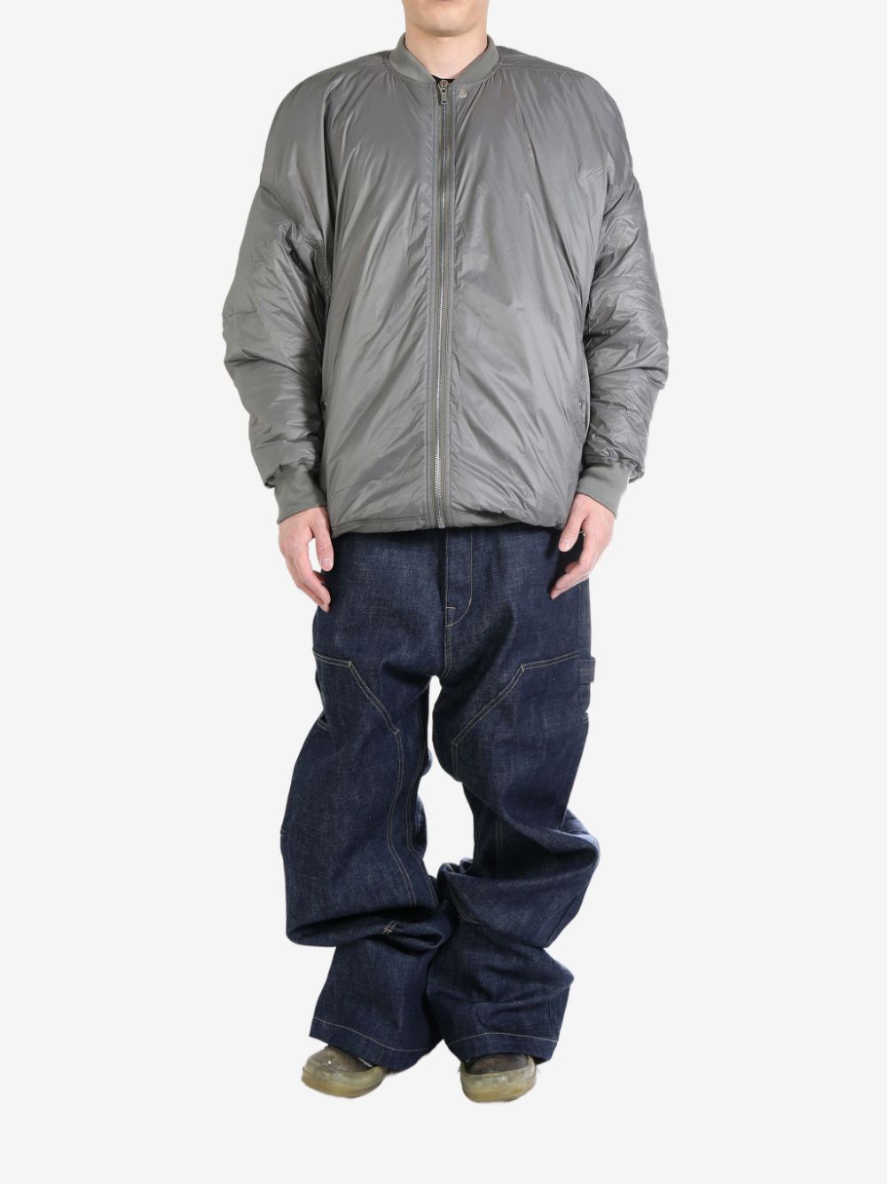 Rick Owens DRKSHDW padded bomber jacket