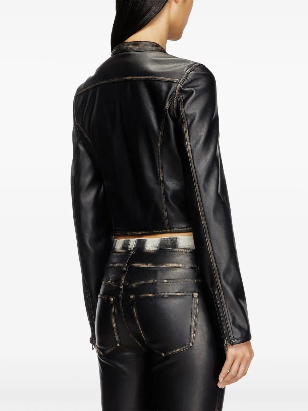 Diesel G-Lobe biker jacket - Image 4