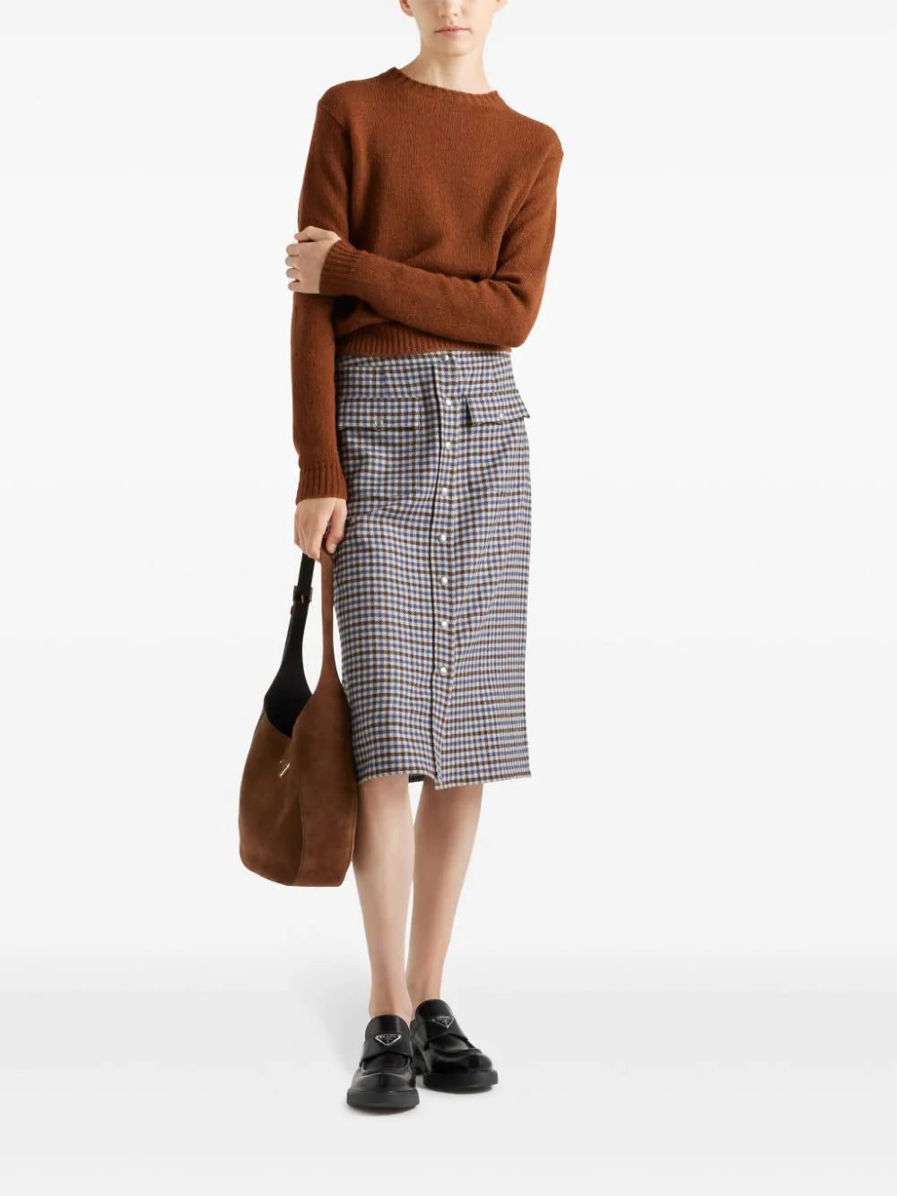 Prada wool midi skirt - Image 2