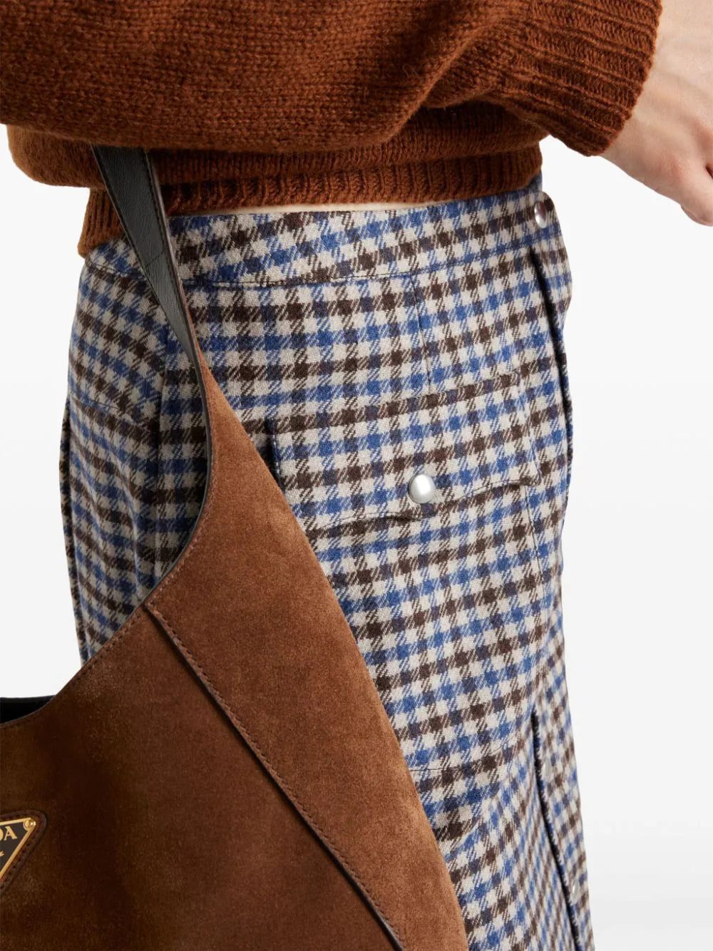 Prada wool midi skirt - Image 4