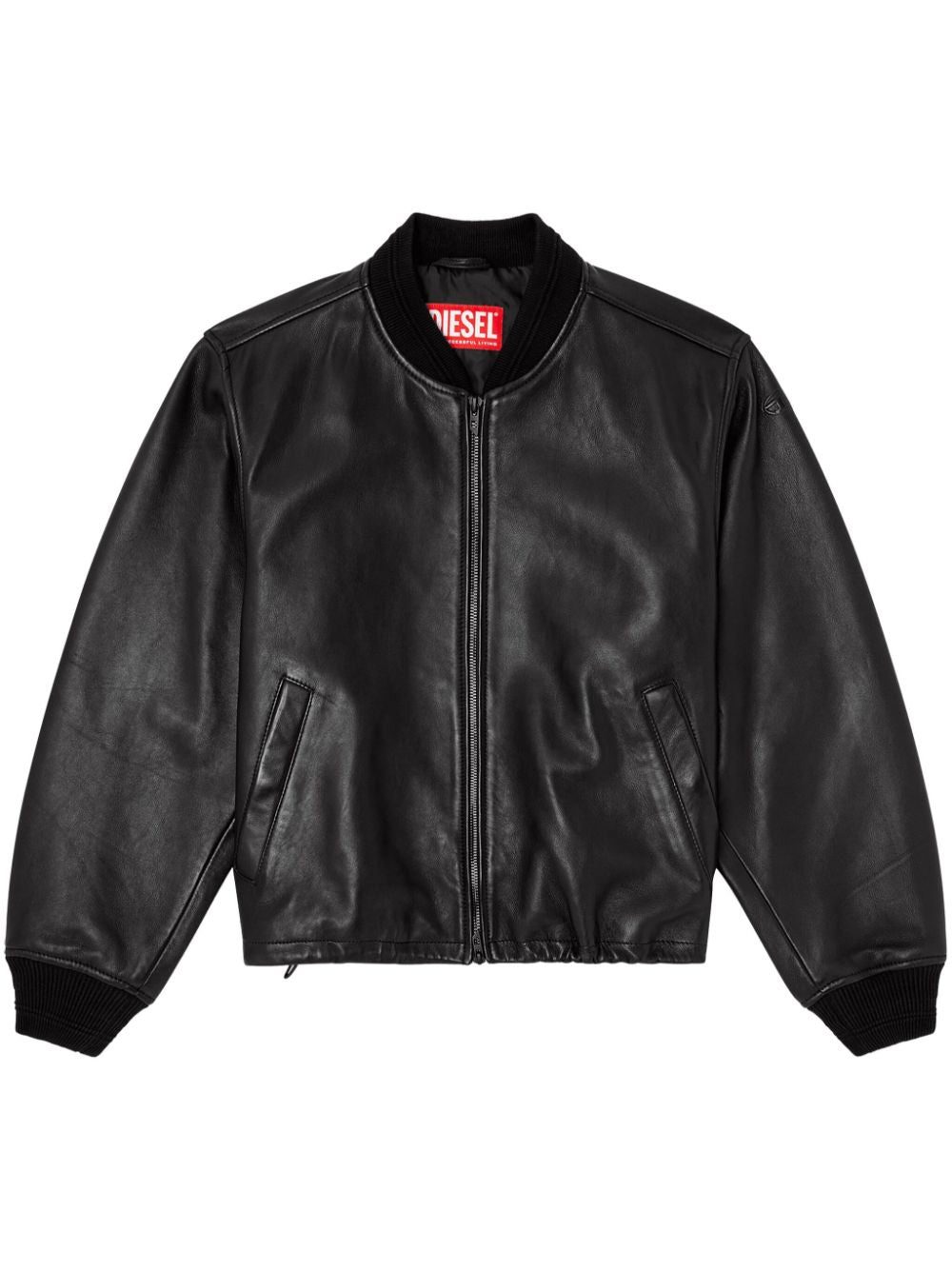 Diesel L-Ilyan leather jacket