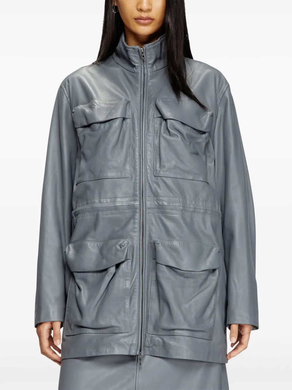 Diesel L-Wen leather jacket - Image 3