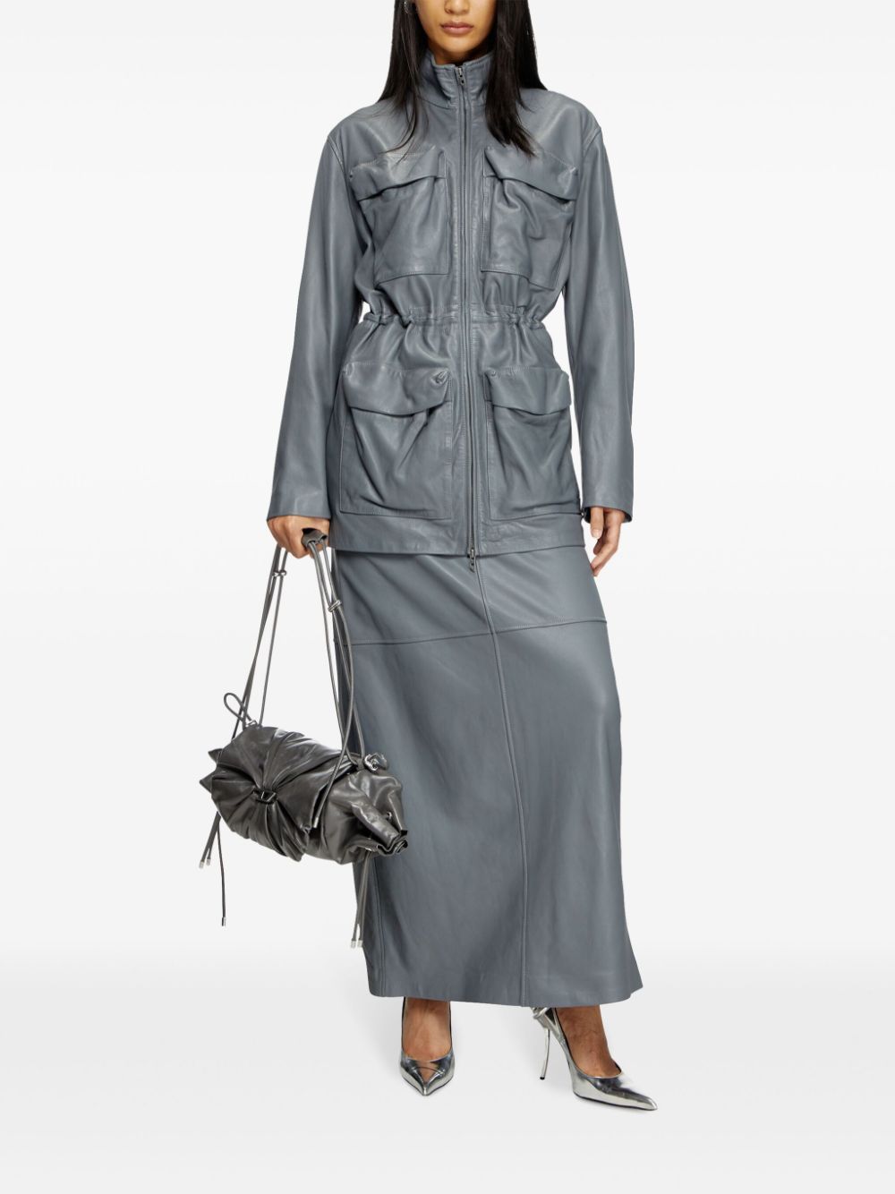 Diesel L-Wen leather jacket - Image 2