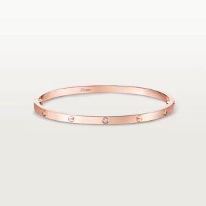 Cartier LOVE bracelet, small model, 6 diamonds