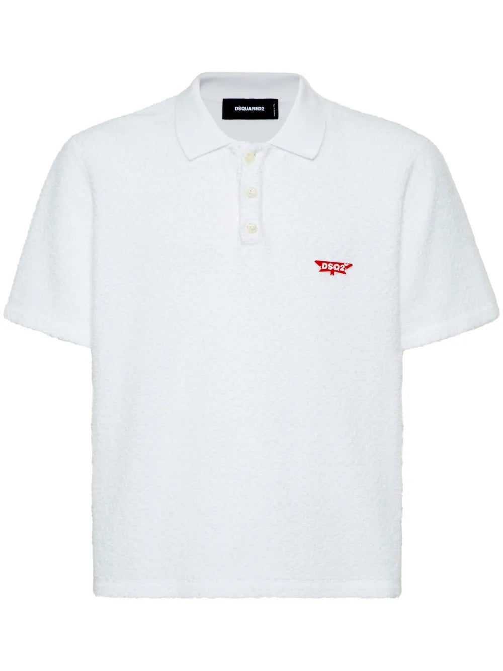 DSQUARED2 logo-appliqué polo shirt