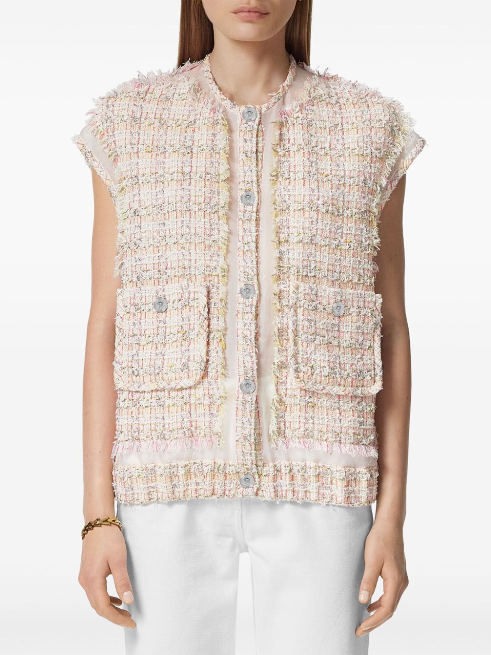 Versace tweed jacket - Image 3