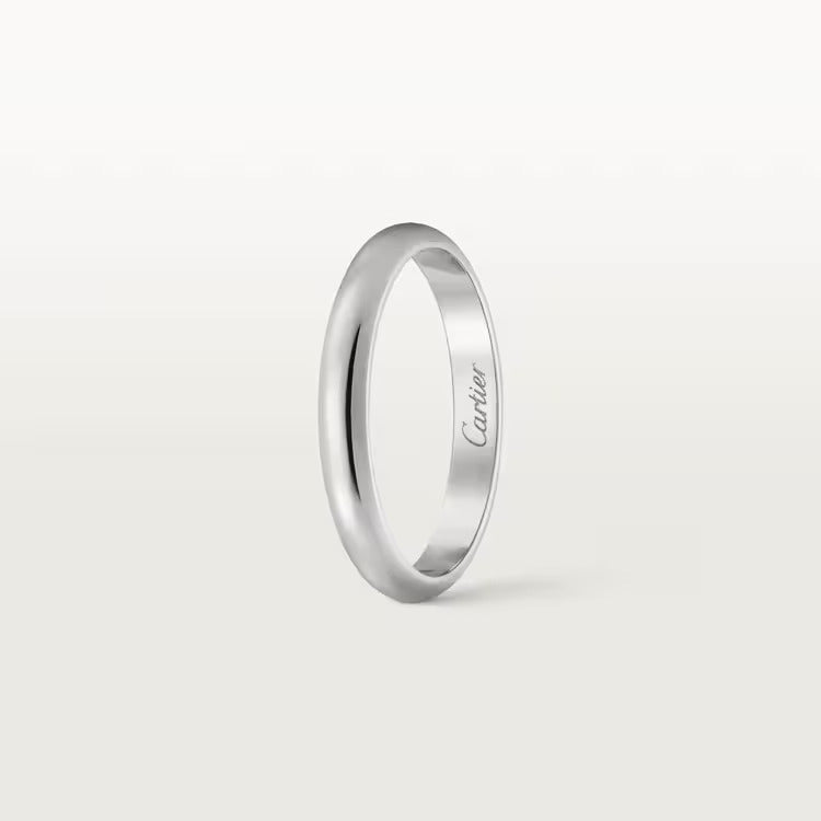 Cartier 1895 wedding band, 2.5 mm width - Image 2