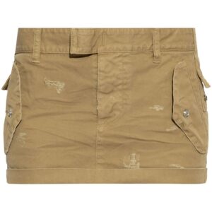 DSQUARED2 distressed-effect mini skirt