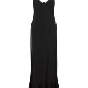Moschino lace-trim maxi dress