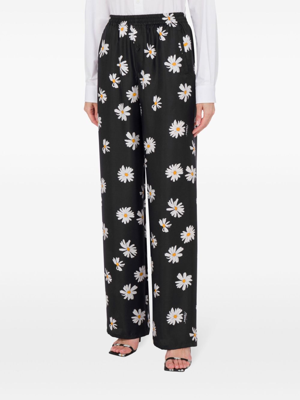 Moschino daisy-print trousers - Image 2