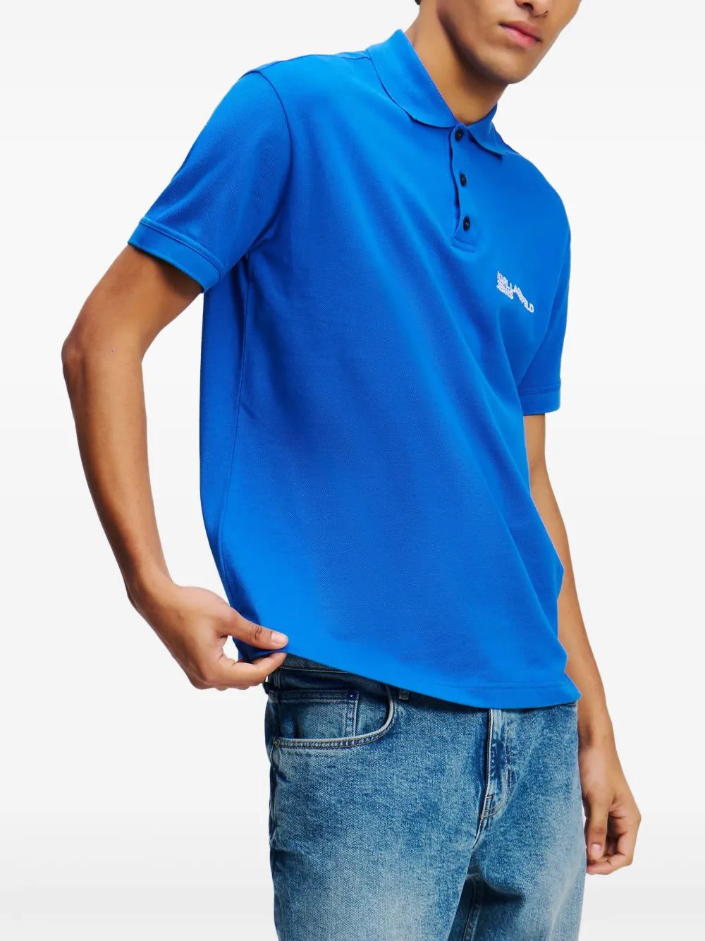 Karl Lagerfeld Jeans logo-embroidered - Image 3