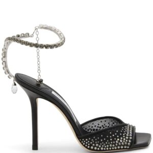 Jimmy Choo  100mm Saeda sandals