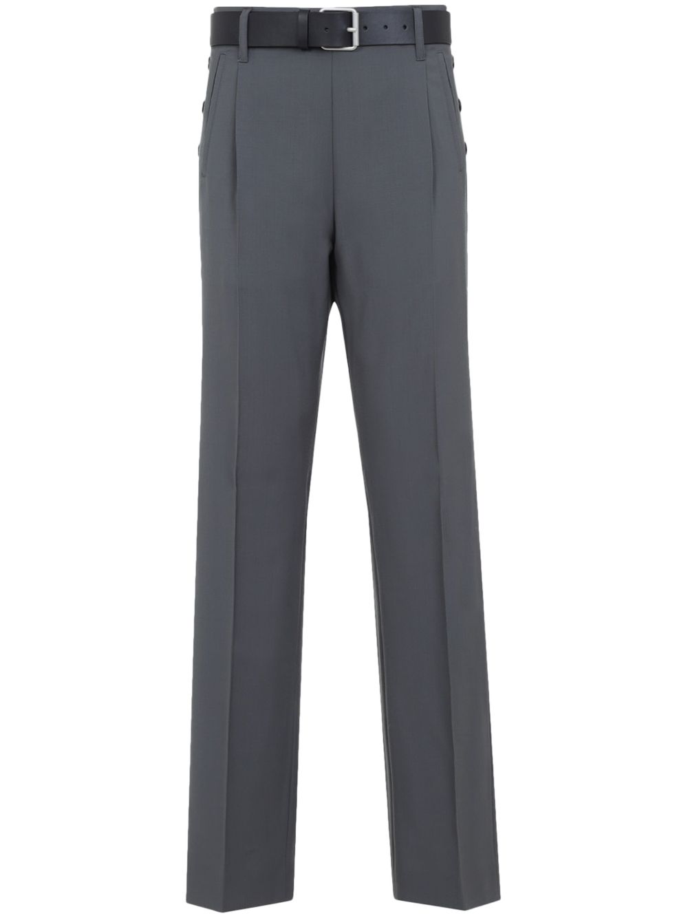 Moschino pressed-crease trousers