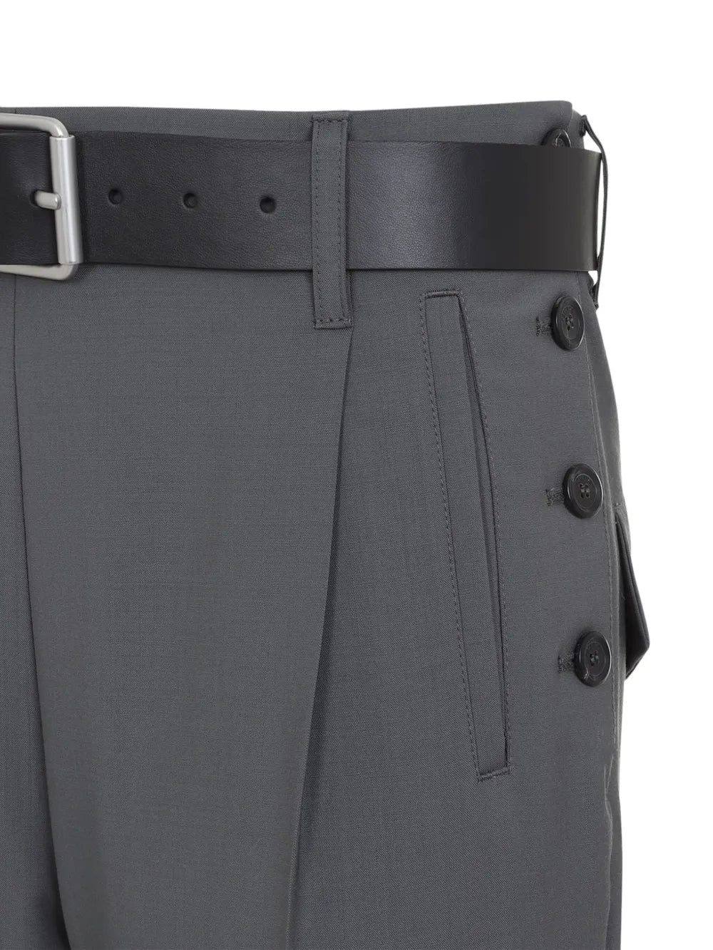 Moschino pressed-crease trousers - Image 4