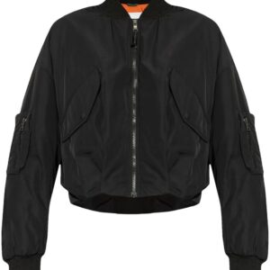 Lacoste embroidered bomber jacket