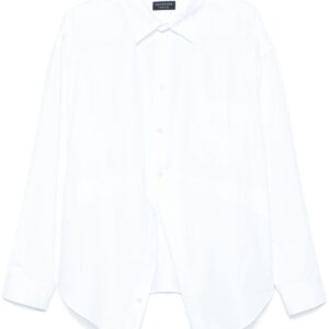 Balenciaga  logo-embroidered shirt