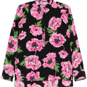 Stella McCartney  poppy-print shirt