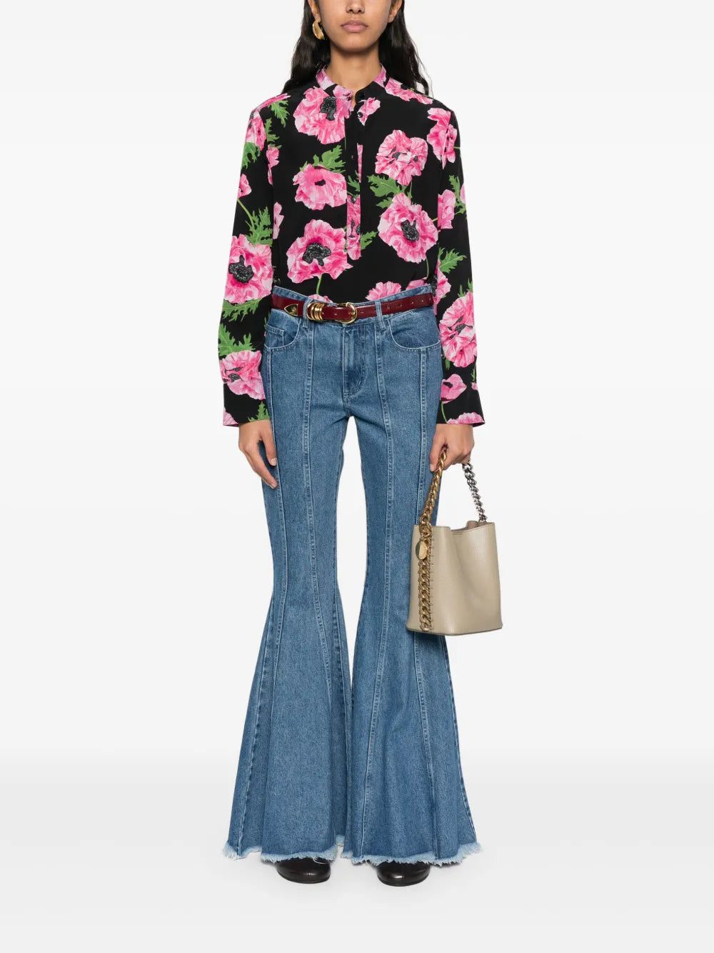 Stella McCartney poppy-print shirt - Image 2