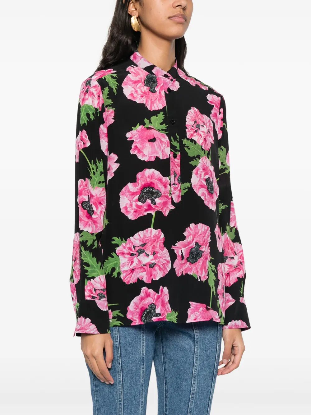 Stella McCartney poppy-print shirt - Image 3
