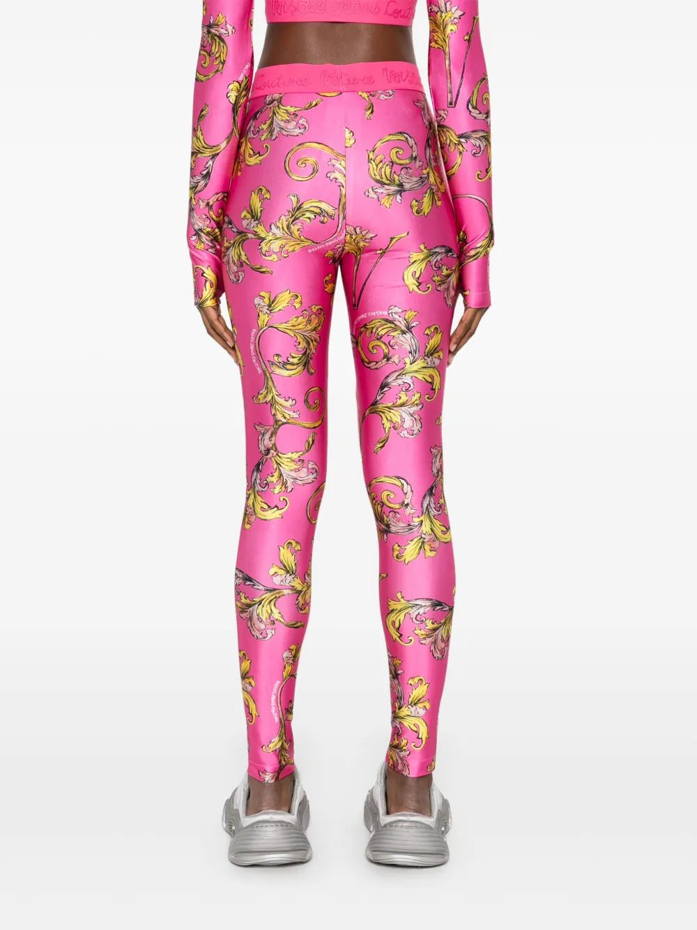 Versace Jeans Couture Barocco-print leggings - Image 4