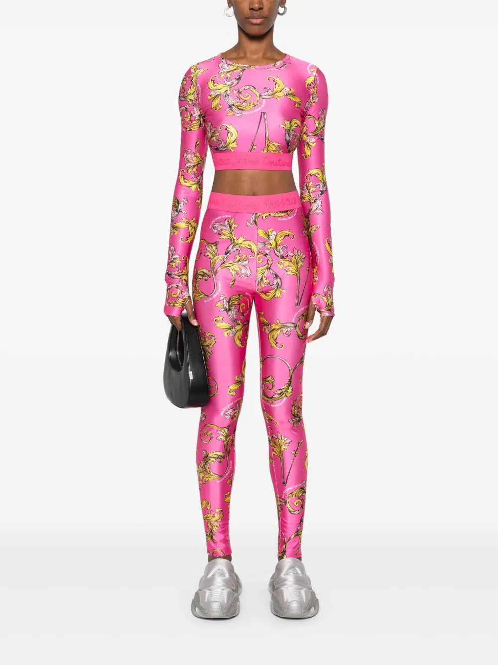 Versace Jeans Couture Barocco-print leggings - Image 2