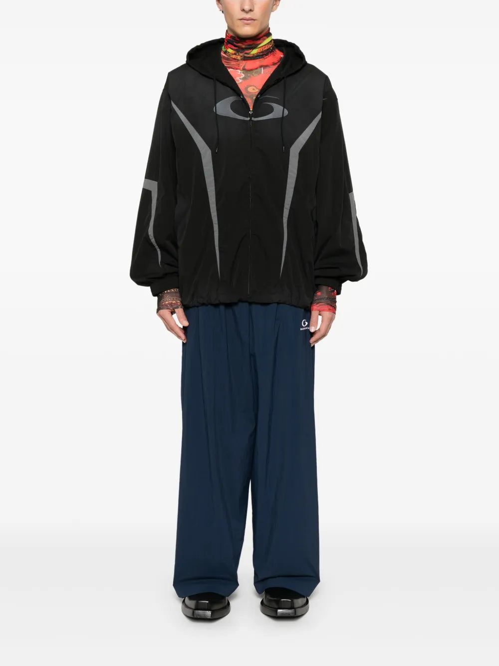 Balenciaga wide-leg track pants - Image 3