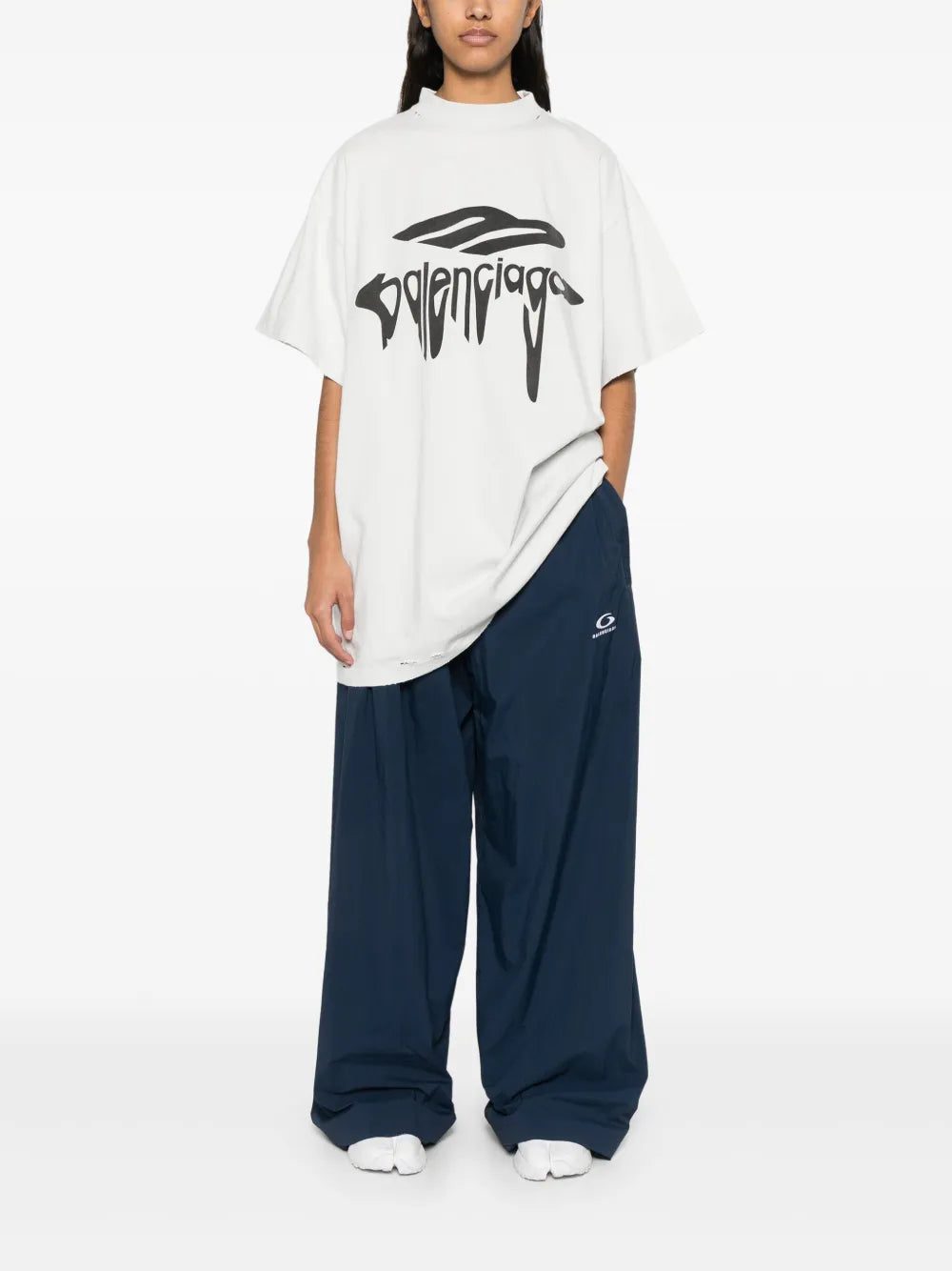 Balenciaga wide-leg track pants - Image 2