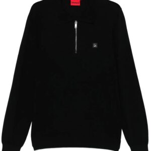 HUGO knitted polo shirt